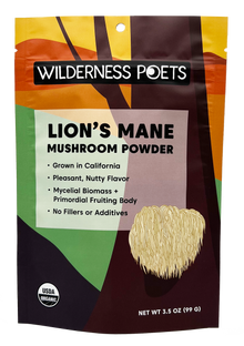 Organic Lion's Mane Mushroom Powder: 3.5 oz.