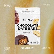 Chocolate Date Bars - Salted Peanut, 4.5 oz